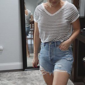 Striped Top from Loft |  Size XS